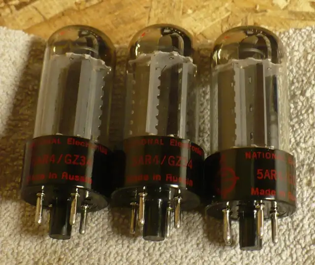 VINTAGE 1960's GZ34-5AR4 STRONG TESTED RECTIFIER TUBES in Other in City of Toronto - Image 9