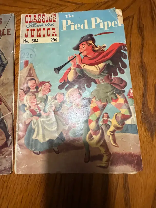 Classic Illustrated Comics, The Pied Piper, Knights of the Round in Comics & Graphic Novels in Kingston - Image 4