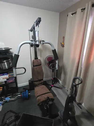 STATIONARY HOME GYM (PLEASE READ DESCRIPTION), View more