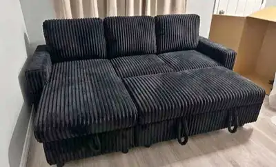 Sectional Pull-Out Sofa Bed, View more
