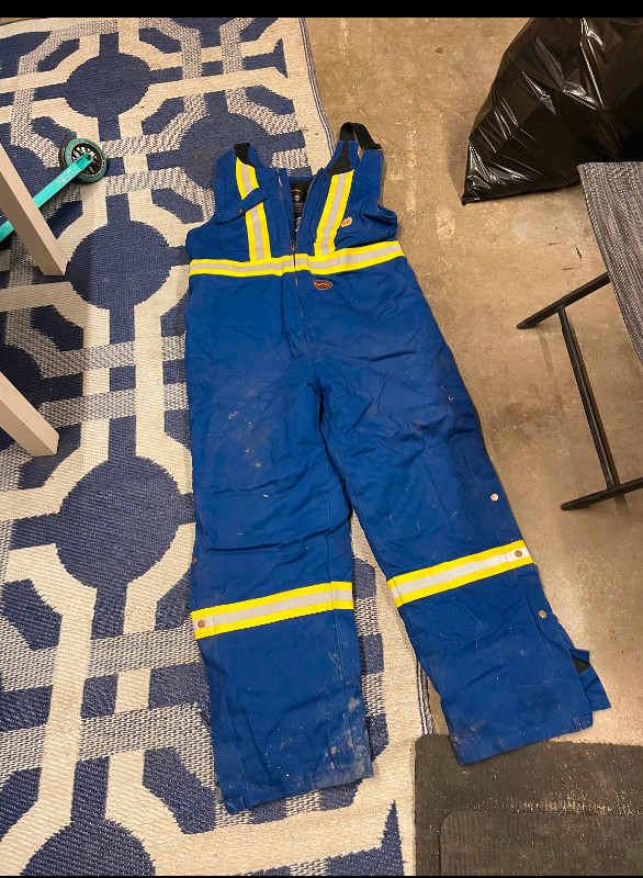 winter bib. Coveralls FR like brand new Prefer text message as in Men's in Edmonton