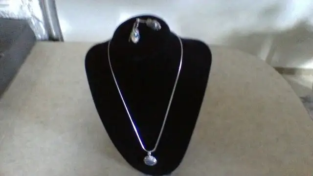 CARIBEAN DRUZY/BLUE OPLET/STERLING SIVER SET62863731835651121