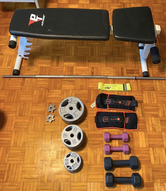 Home Workout Equipment - Workout Bench For Sale in Exercise Equipment in Kitchener / Waterloo