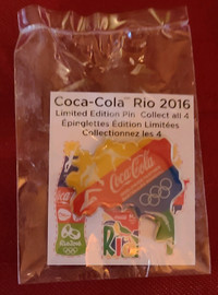 Coca-Cola Olympic pin Rio 2016