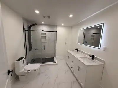Remodel washroom, View more