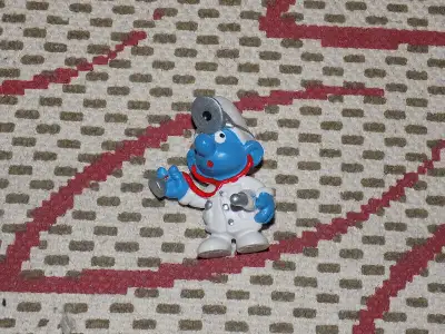 1978 VINTAGE DOCTOR SMURF, PEYO SCHLEICH, PVC FIGURE, NEAR MINT, View more