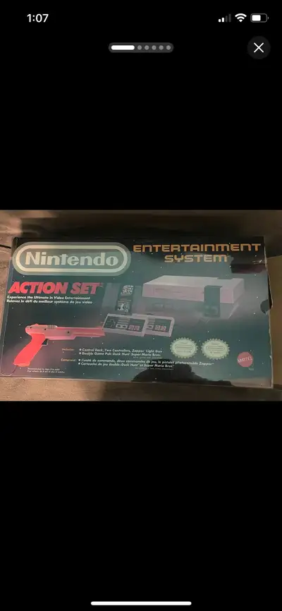 NES Action Set in box, View more