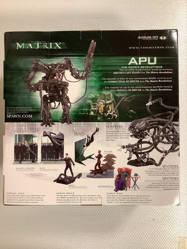 McFARLANES THE MATRIX DELUXE BOXED SET,  MIFUNES LAST STAND, APU in Toys & Games in Bedford - Image 2