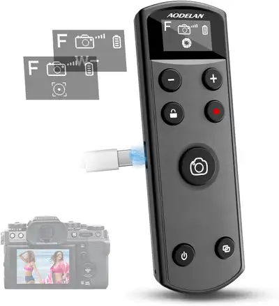USB-C Wireless Remote Shutter for Fujifilm X100VI/X-T5/X-T4/X-S2, View more