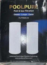 Pool and Spa Filter.  PLFPRB25-IN