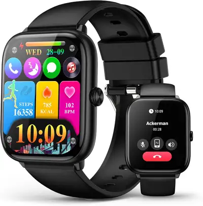 Smart Watch with Bluetooth Call, 2.06 AMOLED Display, Fitness Tr, View more