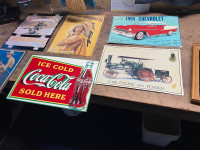 Wall hanging metal signs And More