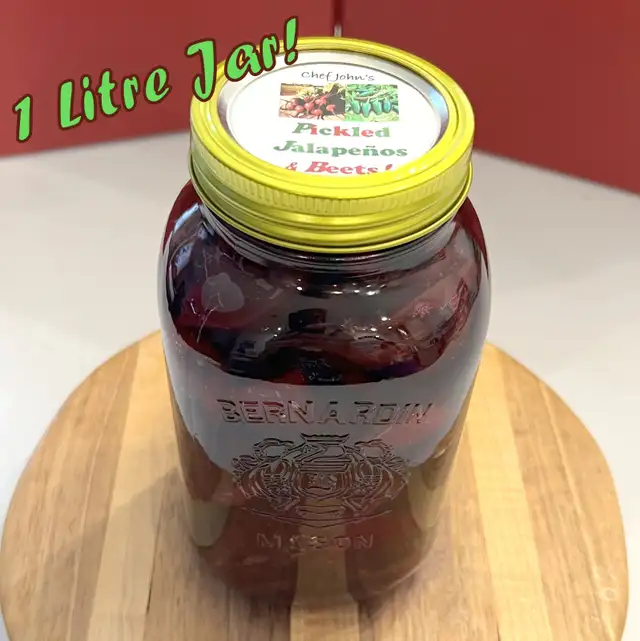 Chef John's Pickled Jalapeños & Beets with Heat!