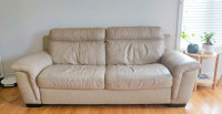 Leather couch 3 seater (large) sofa. Your pick up