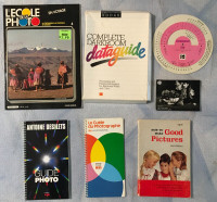 Livres sur la photographie (1978, 1981, 1984, 1986)