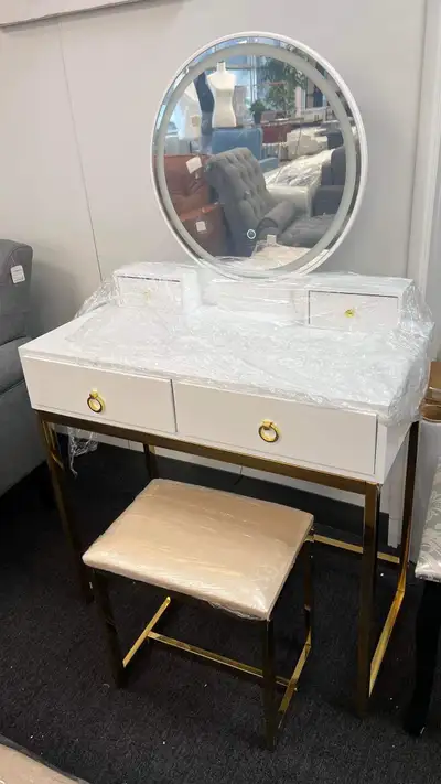 Luxury beautiful adjustable Led vanity set, View more