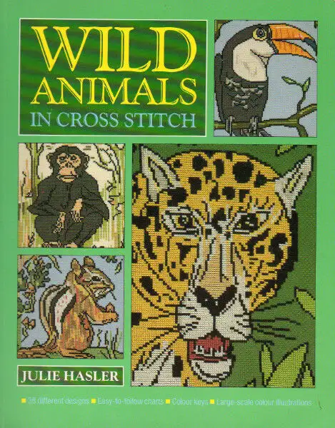 WILD ANIMALS IN CROSS STITCH Julie Hasler 38 Diff Patterns in Other in Ottawa - Image 2