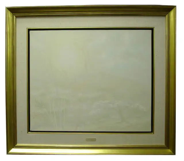 Gilles E. GINGRAS Artiste Canadien “Printemps” Oil Painting 1985 in Arts & Collectibles in City of Montréal - Image 2