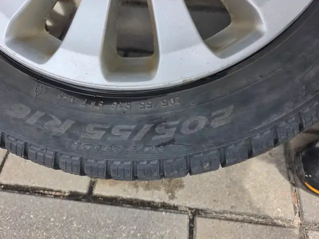 Snow Tires on Subaru Alloys - 205 55 R16 in Tires & Rims in Ottawa - Image 5