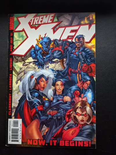 X-TREME X-MEN #1 GREAT SHAPE CHRIS CLAREMONT 2001, View more