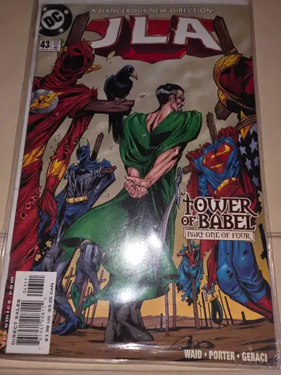 JLA Tower Of Bable Part 1 Of 4 DC Comics Magazine Novel, View more
