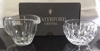 Waterford Crystal Araglin Sugar & Cream Set in original box