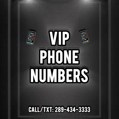 New Phone Numbers, Vip Phone Numbers, View more