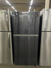 Réfrigérateur Samsung Inox noir remis à neuf! Garantie 1 an