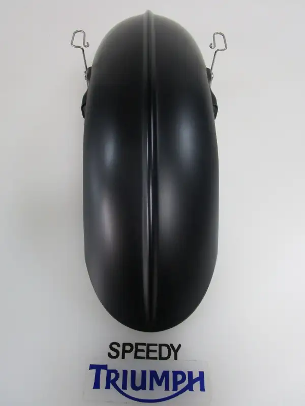 TRIUMPH BONNEVILLE BOBBER BLACK FRONT MUDGUARD MATT JET BLACK T2 in Motorcycle Parts & Accessories in Markham / York Region - Image 4