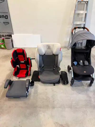Baby / Kids Car Seats & Compact Stroller – Excellent Condition, View more