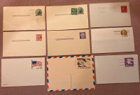 Selection of American, Stamped Postcards from the ‘50s-‘80s