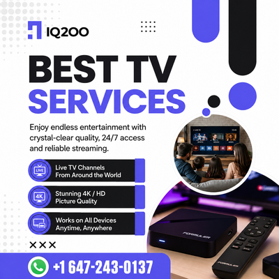 Get reliable tv subscription - 4k/8k, View more