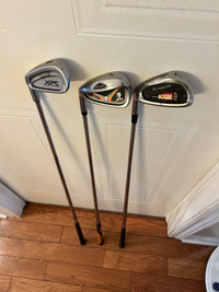 Bâtons de golf gaucher 15$ chaque / each lefty iron