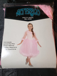 Pink Angel Kids Costume, size S (4-6), new in packaging