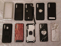 10 Hardly Used Samsung Galaxy A50 Cellphone Cases 