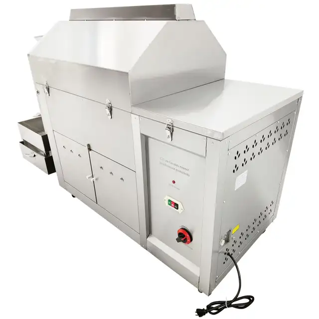 220V Coffee Bean Roaster Nuts Drum Fry Machine 110LBS 056876 in Other in City of Toronto - Image 3