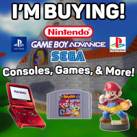 I WILL BUY YOUR VIDEO GAMES AND COLLECTIBLES!