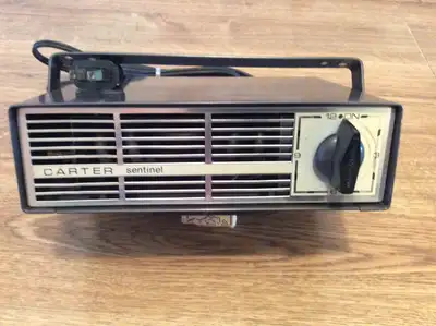 CARTER SENTINEL Model #783, 850 watts, 120 volts AC, 60 Hz with a 0 to 12 hour start timer. Made in...