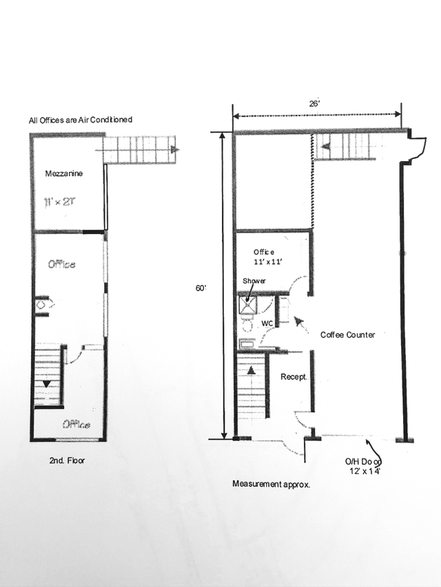 Warehouse and office