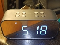 Alarm clock. Bluetooth wireless speaker BT510