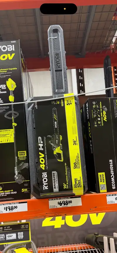 Ryobi 40v hp 36” blade, View more