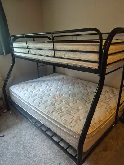 Single & Double Bunk Bed with Mattresses, View more