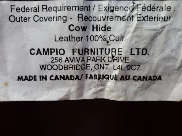 Like new pretty elegant top grain leather couches can deliver in Couches & Futons in Owen Sound - Image 10