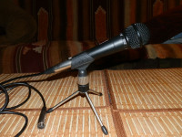 Peavey PV-2 Dynamic Vocal Cardiod Microphone with XLR Cable and