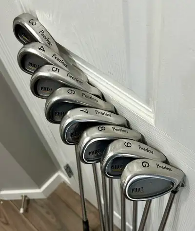 Men’s RH Golf Iron Set - 1.5” Extended Grips, View more