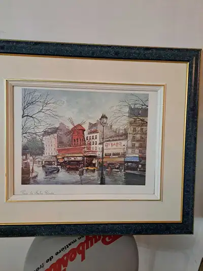 Tableau Moulin Rouge Georges B, View more