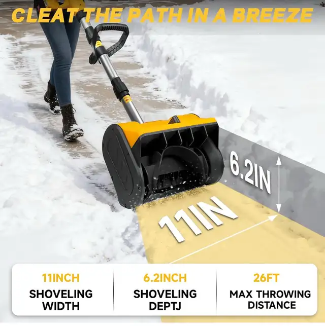Cordless Snow Shovel in Outdoor Tools & Storage in Markham / York Region - Image 3