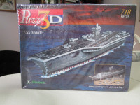 U.S.S. Nimitz 3D Puzzle - 718pc Original from 1999 , new/sealed