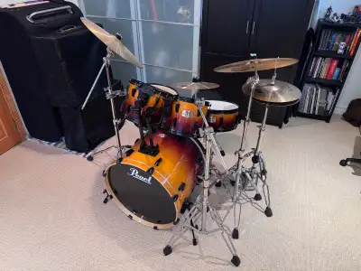 Pearl Export 5-Piece Complete Kit - Sunburst, View more