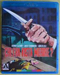 Who Saw Her Die? Like New Blu-Ray - Giallo